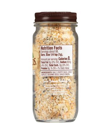 Spice Islands Everything Bagel Seasoning 3.1oz - Premium Blend for Delicious Flavor - Buy Online on GoSupps.com
