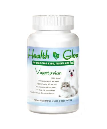 Health & Glow 60g |Organic eye cleaner for dogs |Tear -stained remover |Tearing stone remover |Helps gently against watery eyes & discoloration |Long -lasting from the inside