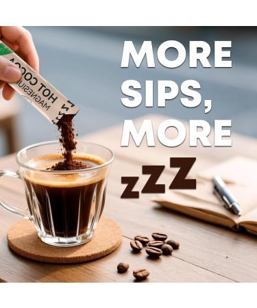 Nighttime Cocoa Hot Chocolate Mix - Dream Powder with L-Theanine & 4 Types High Strength Magnesium for Deep Relax All Night Plus Natural Ashwagandha and Gaba for Stress Calm (20 Packets) - Buy Online on GoSupps.com