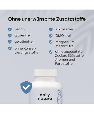 Dailynature Pumpkin Complex Capsules - High Dose 350mg 90 Capsules Made in Germany | Supports Prostate Health with Pumpkin Seeds Saw Palms Nettle Vitamin E & Zinc | 3 Months Supply - Buy Online on GoSupps.com