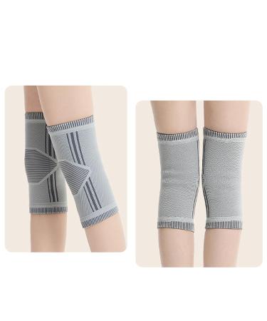 Self-Heating Wormwood Knee Sleeve - Elastic Breathable Warm Pads for Outdoor Sports | Sizes 6-10 - Buy Online on GoSupps.com