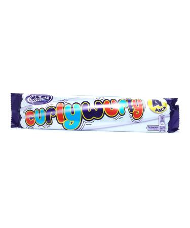 Cadbury Curly Wurly 104 g (28 paquets de 4, total 112)