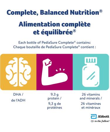 PediaSure Complete Nutritional Supplement 4 x 235 mL Chocolate Kids nutritional shake & PediaSure Complete Reduced Sugar 33% Less Sugar Nutritional Supplement 4 X 235 ml Vanilla 940 ml - Buy Online on GoSupps.com