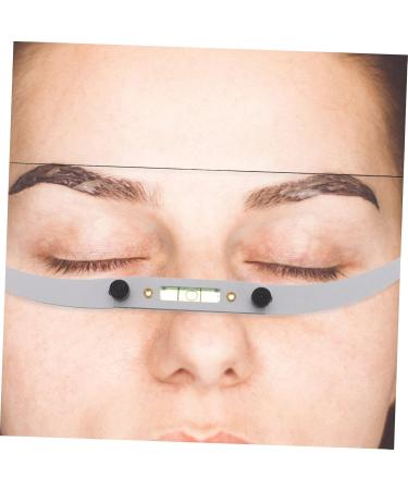 Healeved 4pcs Brow Mapping Tool Eyebrow Measuring Ruler Eyebrow Shaping Kit Foldable Aluminum Alloy - Buy Online on GoSupps.com