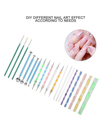 Premium Stainless Steel Dotting Tools for Nail Art - Decorative Beads & Home Painting - International Shipping Available - Buy Online on GoSupps.com