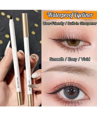 Heykomi Non-Smudging Waterproof and Long-Lasting Eyeliner Pencil Quick Drying Long Lasting Waterproof and Sweat Proof Eyeliner Heykomi Makeup Waterproof Eye Liner Pencils (1*Black) - Buy Online on GoSupps.com