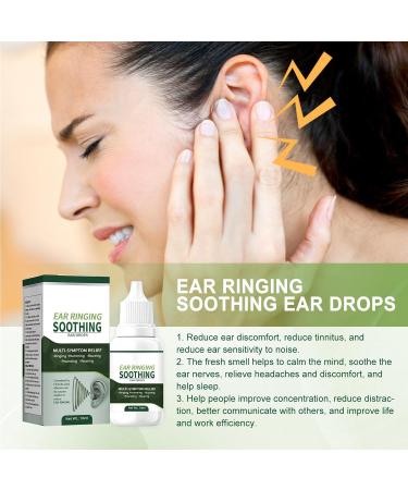 Tinnitus Relief Drops Ear Ringing Relieving Relieves Tinnitus for Ear Health Care Ear Ringing Relief Drops Herbal Ear Ringing Relieving Drops Tinnitus Relief Drops for Ringing Ears Hearing Ear Drops - Buy Online on GoSupps.com