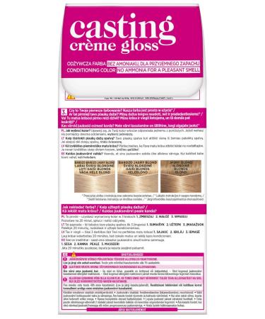 L'Or al Paris Casting Cr me Gloss 1010 Hair Color - Light Ice Blonde 1 Piece | International Shipping Available - Buy Online on GoSupps.com