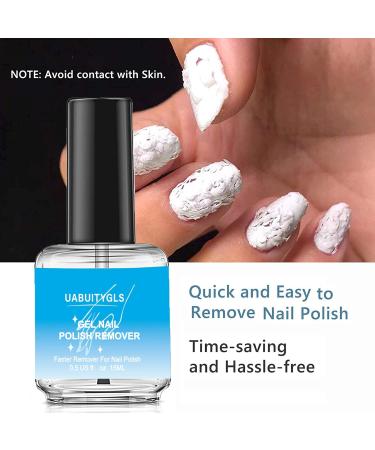 Gel Nail Polish Remover Kit Nail Polish Remover with Cuticle Pusher & Nail Polish Scraper in 3-5 Minutes Easily & Quickly Remove Acrylic Nail Polish in 3-5 Minutes Don't Hurt Your Nails 2x 15ml gel remover kit - Buy Online on GoSupps.com