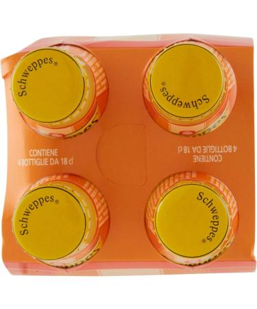 Schweppes - Orange orange soft drink with sugar - 3 cans of 4 pieces of 180 ml 12 pieces 2250 ml  - Buy Online on GoSupps.com