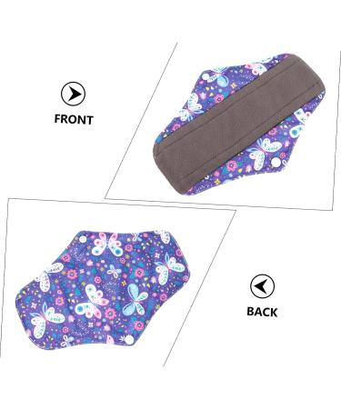 Healvian 6pcs Maternity Sanitary Napkin Panties | Bamboo Menstrual Pad Set for Women | Washable & Stay Dry Cloth Pads - Buy Online on GoSupps.com