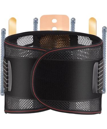 Lower Back Braces for Back Pain Relief - Compression Lumbar Support Belt for Men Women Lumbar Support Waist Backbrace for Herniated Disc Sciatica Scoliosis (Color : Black Size : Large) ((Black SMA Black Small - Buy Online on GoSupps.com