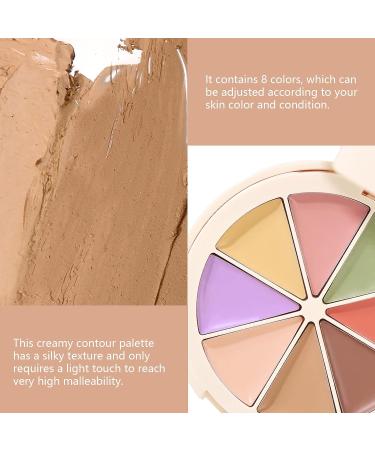 DAGEDA 3-in-1 Contour Palette with Concealer, Contour, and Face Powder - Waterproof, Long Lasting, and Natural Finish for Women - Buy Online on GoSupps.com