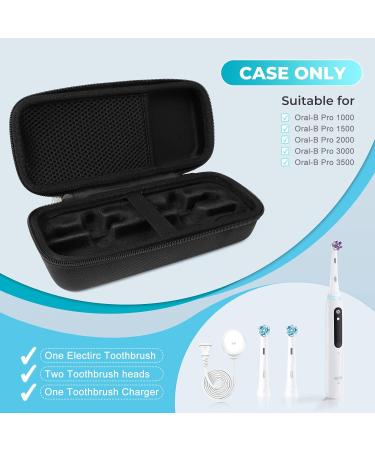 CANTOO Hard Travel Case for Oral-B Electric Toothbrush - Protective EVA Storage Bag with Mesh Pocket - Buy Online on GoSupps.com