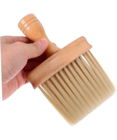 POPETPOP 1pc Salon Brush Neck Brush Barber Duster Hairdressing Duster Hair Cutting Brush Soft Brush Hair Brush Clean Wooden medium As Shown - Buy Online on GoSupps.com