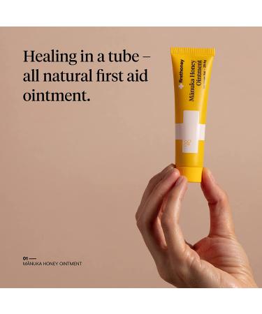 First Honey Sterile Manuka Honey Ointment - 100% Medical Grade for Burns, Wounds, Cuts - 1.0oz (Pack of 1) - Buy Online on GoSupps.com