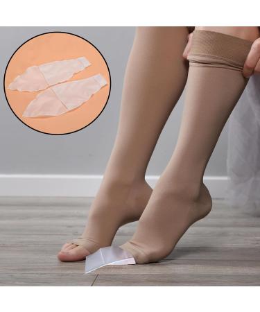 4-Piece Open Toe Compression Socks - Superior Support & Comfort for All-Day Wear - Buy Online on GoSupps.com