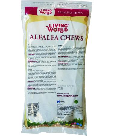 Living World Alfalfa Chews - 16-Ounce | Natural Guinea Pig & Rabbit Treats - Buy Online on GoSupps.com