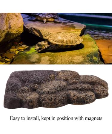 Buy Zerodis Synthetic Resin Turtle Floating Island & Sun Ramp - Aquarium Habitat Decoration for Turtles & Half-Watering Animals (NS-78) - Buy Online on GoSupps.com