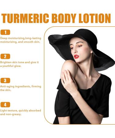 Turmeric Body Lotion Vitamin C Cream with Turmeric for Body Turmeric Body Lotion Remove Dark Spots Dry Skin Cream (3pc) - Buy Online on GoSupps.com
