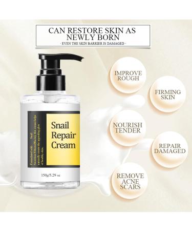 Snail Mucin Face Cream - Buy Online on GoSupps.com