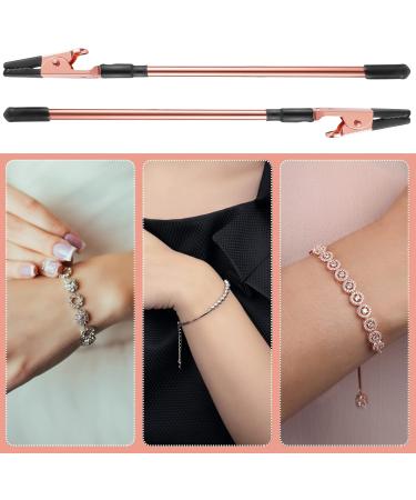 2-Piece Jewelry Bracelet Set for Fastening & Hooking - Ideal for Necklaces Straps & Zip Locks | Secure Closure Tools - Buy Online on GoSupps.com