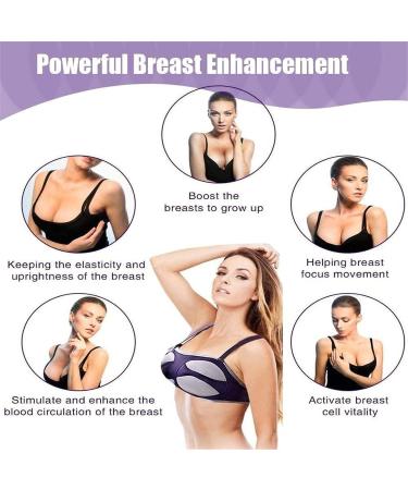 Electric Breast Machine Breast Massager with 3 Temperature Adjustments Chest Massager for Prevent Breast Prolapse Sagging Deformation (Ab) - Buy Online on GoSupps.com