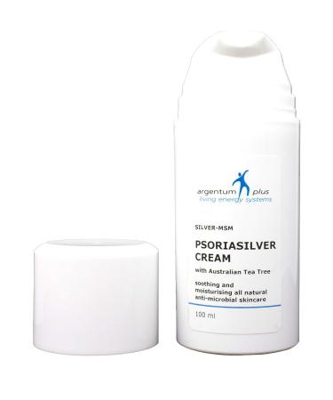 Buy Silver-MSM Cream for Psoriasis with Australian Tea Tree - 100 ml | Fast International Shipping - Buy Online on GoSupps.com