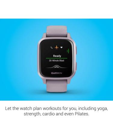 Garmin Venu Sq GPS Smartwatch - Orchid Purple with Bright Touchscreen Display & Up to 6 Days Battery Life - Buy Online on GoSupps.com