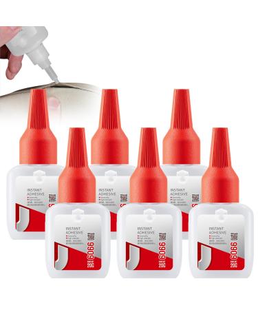 Clarioy Multipurpose Instant Adhesive Extensivek Welding High-Strength Oily Glue Welding High Strength Oily Glue For Metal Wood Ceramics Leather Glass (6PCS)