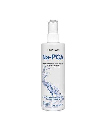 Twinlab Na-PCA Spray - Non-Oily Moisturizing Body Lotion for Dry Skin Women and Men - NaPCA Moisture Mist Spray Facial Moisturizer with Eucalyptus Essential Oil  8oz  2832 1