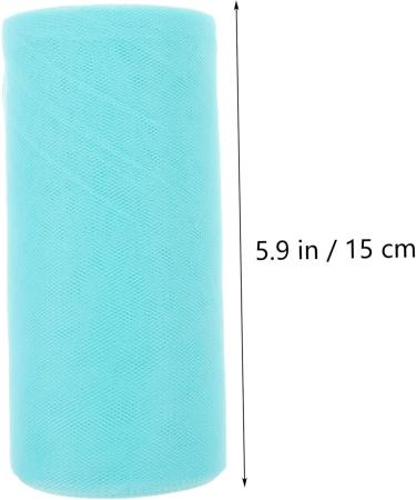 Hohopeti 1 Roll Mesh Roll Decor Ribbon Christmas Easter Infant Party Supply Party Table Tutu Green 2200X15cm - Buy Online on GoSupps.com