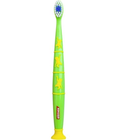 Buy Elmex Children's Toothbrush (2-6 Years) - Soft Bristles Assorted Colors - 1 Piece for Optimal Oral Care - Buy Online on GoSupps.com