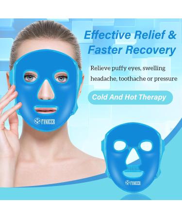 Cooling Mask with Can be used on both sides Reusable Cold Gel Mask for Eyes Face for Women Men Face Mask - Buy Online on GoSupps.com