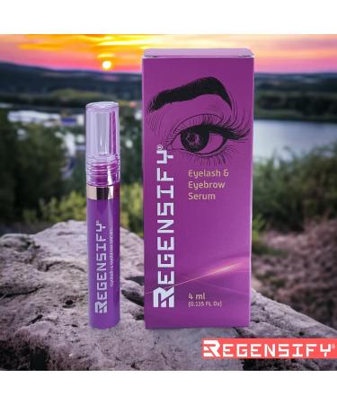 REGENSIFY Eyelash & Eyebrow Growth Serum - Voluminous Lashes & Brows | Capixyl Redensyl Biotin & More - 4ml - Buy Online on GoSupps.com