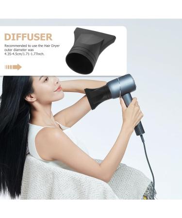 3pcs MAGICLULU Reusable Plastic Hair Dryer Nozzle Attachments - Blow Dryer Diffuser Replacement for Hair Styling - Buy Online on GoSupps.com