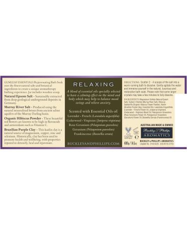 Relaxing Bath Soak - 14.1oz | Cruelty Free Vegan 100% Pure & Natural - International Shipping - Buy Online on GoSupps.com