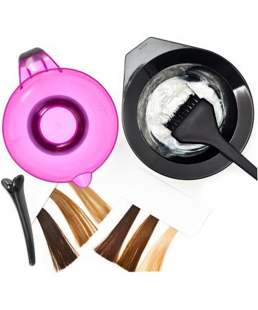 VALICLUD Bol De Teinture Pour Cheveux En Silicone Violet Avec Poign e Lot De 3 Pi ces Outil De Coloration Pratique Pour Salon De Coiffure Professionnel - Buy Online on GoSupps.com