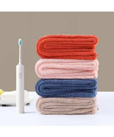 Hair Turban Towel Microfiber - Super Absorbent Quick-Dry Hair Towel with Button Design in Pink Rose | Perfect for All Hair Types - Buy Online on GoSupps.com
