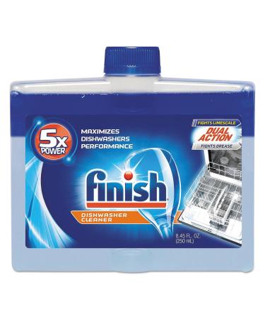 Finish 95315 Dishwasher Cleaner, Fresh, 8.45 Oz Bottle, 6/Carton