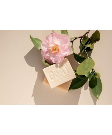 The Goat Skincare Pure Goat's Milk Original Soap Bar Suitable for Dry Itchy and Sensitive Skin Paraben Free and No Artificial Colours 100g - Buy Online on GoSupps.com