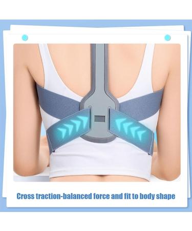 Straight Back Corrector | Adjustable Corrector Back Brace Back Support for Stretchy Corrector Belt Back Straightener Corrector - Buy Online on GoSupps.com