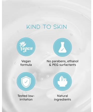 Beyond Angel Aqua Korean Moisture Barrier Toner 16.9fl oz | Vegan Hydration for Sensitive Skin with Hyaluronic Acid & Ceramide - Buy Online on GoSupps.com