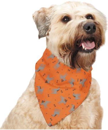 Insect Shield Repellant Dog Bandana | Flea, Tick, & Mosquito Protection | Orange, 1 Count, 19x19 - Buy Online on GoSupps.com