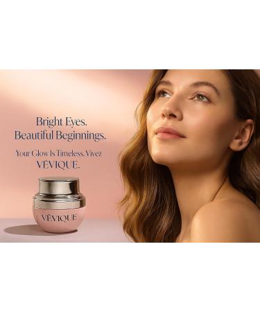 V VIQUE Clar ne Multi-Peptide Eye Cream - Reduces Puffiness Dark Circles & Fine Lines Hydrating Eye Cream with Peptides & Hyaluronic Acid Acetyl Tetrapeptide-5 Dipeptide-2 Squalane & Trehalose - Buy Online on GoSupps.com