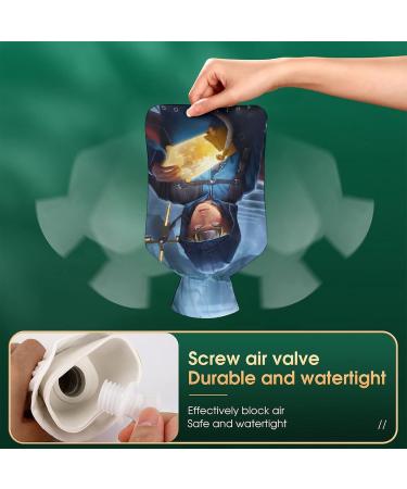 Anime Boy Hot Water Bottle with Plush Cover | Hand Warmer for Adults & Kids | 26.5x15.3cm | International Shipping - Buy Online on GoSupps.com