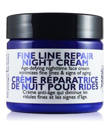 Carapex Fine Line Night Cream Fragrance Free for Sensitive/Dry/Combination Skin Natural Anti Wrinkle Face Cream with Antioxidants Vitamin E Aloe Shea Butter Paraben Free 2oz (Single)