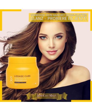 Sacha Care Rituel Lissage Care Hair Mask with Argan Oil disciplined silky and smooth hair without frizz 500 ml - Buy Online on GoSupps.com