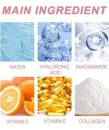 5 in 1 Hyaluronic Acid Face Serum Anti-aging Niacinamide Facial Serum for Women Acne Remove & Dark Spot Remove Serum Face Serum for Anti-wrinkle Face Lift Improve Uneven Skin Tone - Buy Online on GoSupps.com