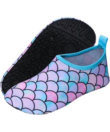 Ylovem Toddler Swimming Shoes - Colorful Aqua Beach Slippers for Kids | Boys & Girls Water Shoes (24/25 EU) - Buy Online on GoSupps.com